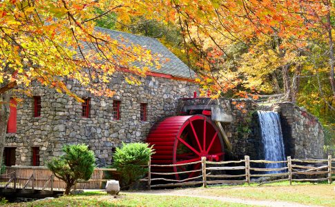 Wayside Inn Mill Jigsaw Puzzle