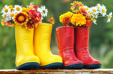 Wellies and Wildflowers Jigsaw Puzzle