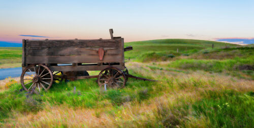 Western Wagon Jigsaw Puzzle