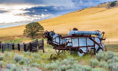 Wheat Combine Jigsaw Puzzle