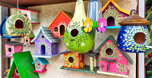 Whimsical Birdhouses Jigsaw Puzzle
