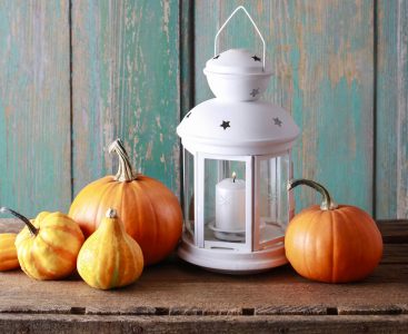 White Candle Lantern Jigsaw Puzzle