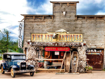 Wild West Antiques Jigsaw Puzzle Wild West Antiques Jigsaw Puzzle
