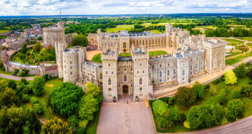 Windsor Castle Aerial Jigsaw Puzzle