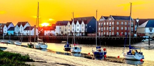 Wivenhoe Sunset Jigsaw Puzzle