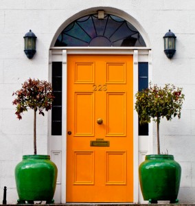 Yellow Door Jigsaw Puzzle