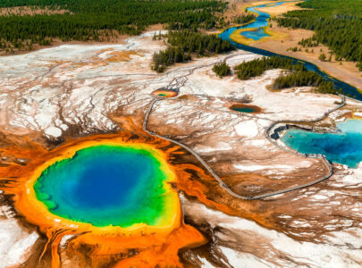 Yellowstone Hot Spring Jigsaw Puzzle