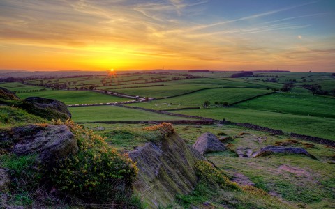 Yorkshire Sunset Jigsaw Puzzle