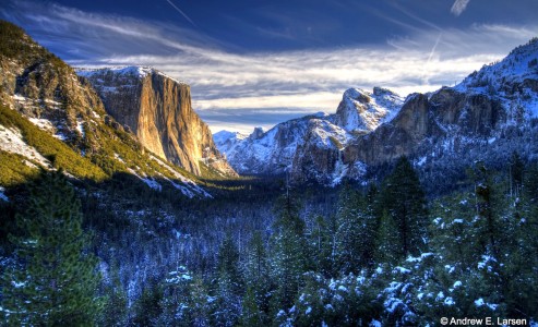 Yosemite Valley Snow Jigsaw Puzzle