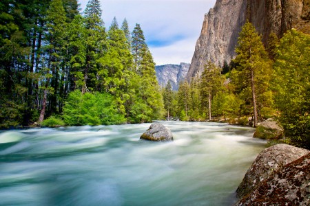 Yosemite Water Flow Jigsaw Puzzle